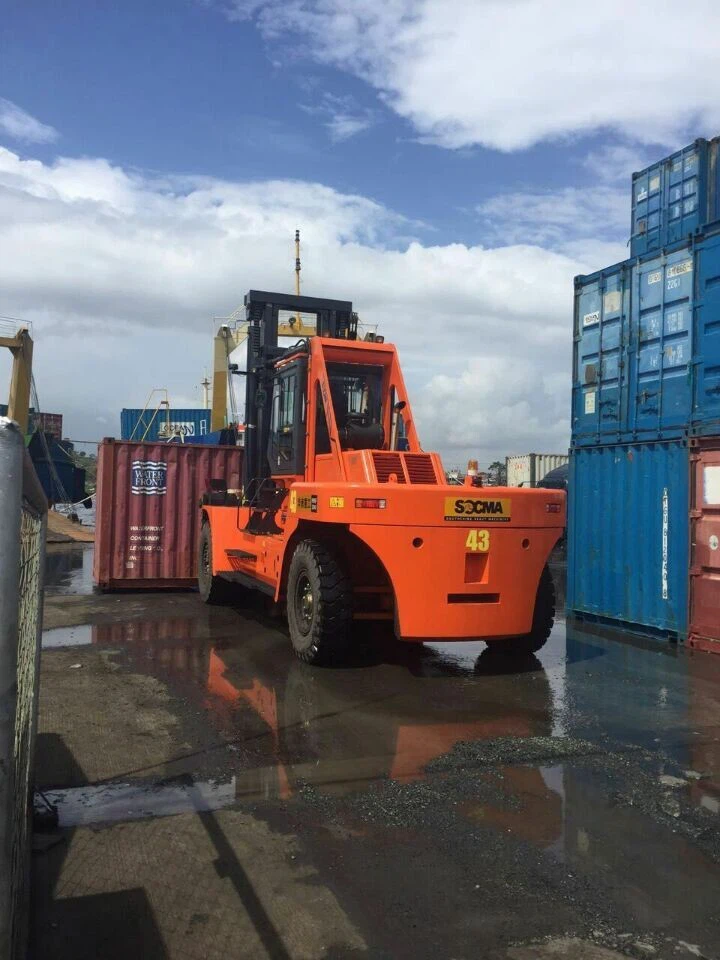 28T 28 Ton Forklift Heavy Duty Forklift For Container Handling