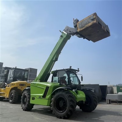 4Ton   7meter   Telehandler   Elettriku   Teleskopiku   Loader   Forklift