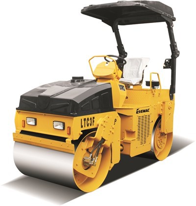 Ċiniż Top Brand Prestazzjoni Għolja 3 Ton Road Roller LTC3E Vibrating Compactor Prezz għall-Bejgħ