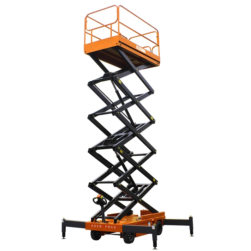 SOCMA 500kg Mobile imqass mill-ajru Pjattaforma tal-Irfigħ tal-Ajru