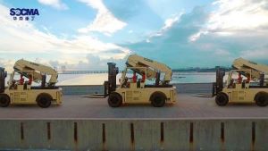 Krejn tal-Forklift ta ’Dazju Tqil 25 tunnellata