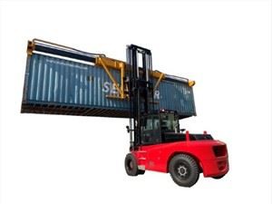 20 Ton Forklift Waħħal Ix-Xogħol tal-Morsa tal-Kontenitur Għal Kontenitur Vojt